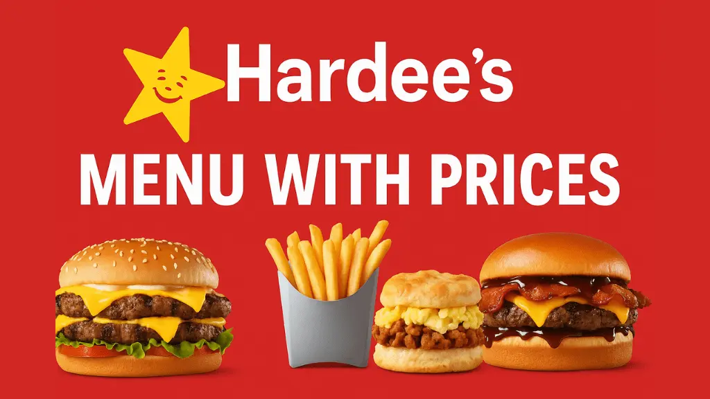 Hardee's Menu With Prices